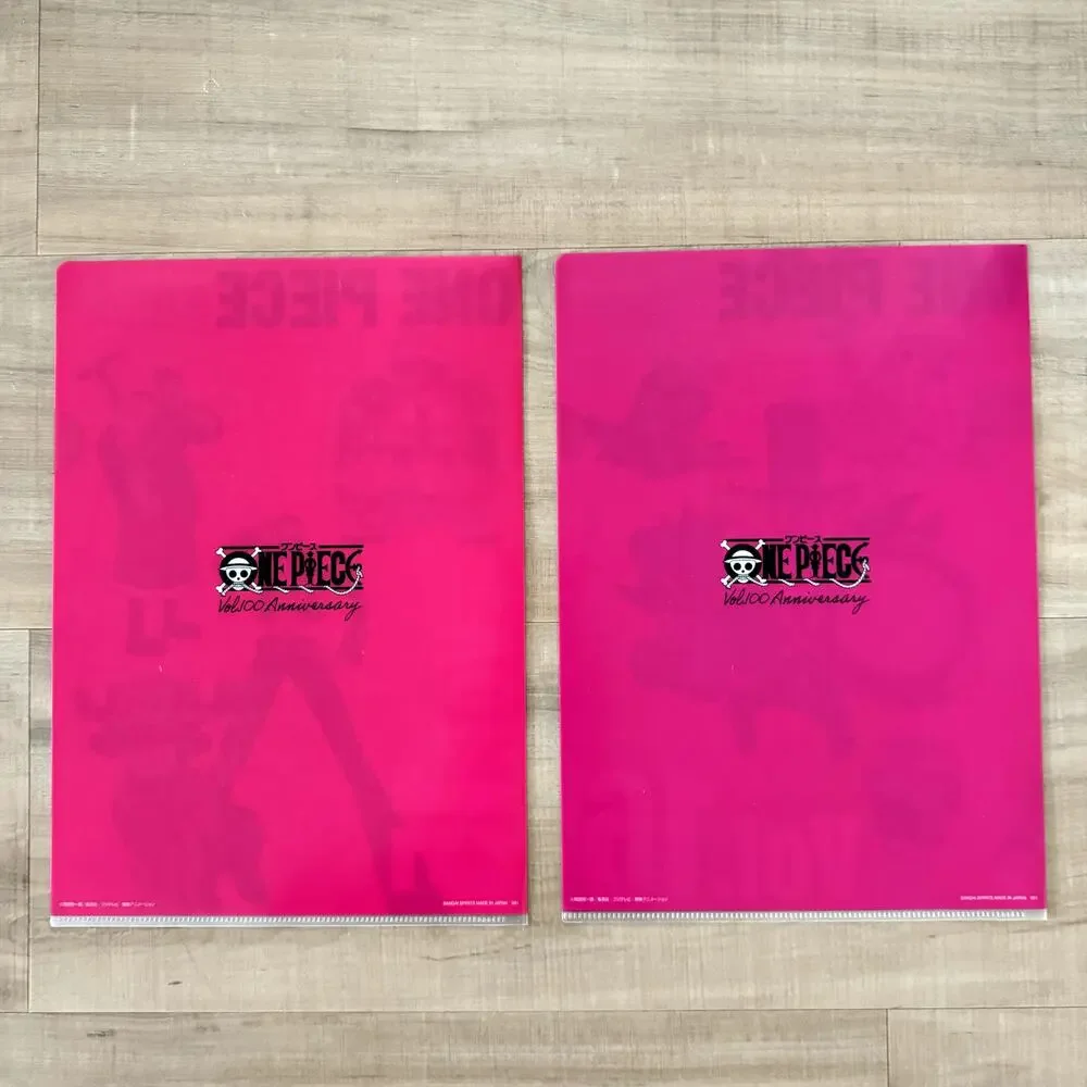 4 One Piece 100th Anniversary‎ Ichiban Kuji Visual Art Sheet Clear File Poster